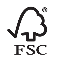 FSC Forest Stewardship Council certificate